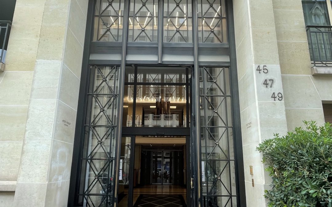 Hall d’immeuble à Paris